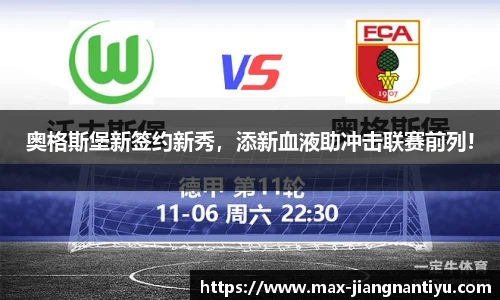 奥格斯堡新签约新秀，添新血液助冲击联赛前列!